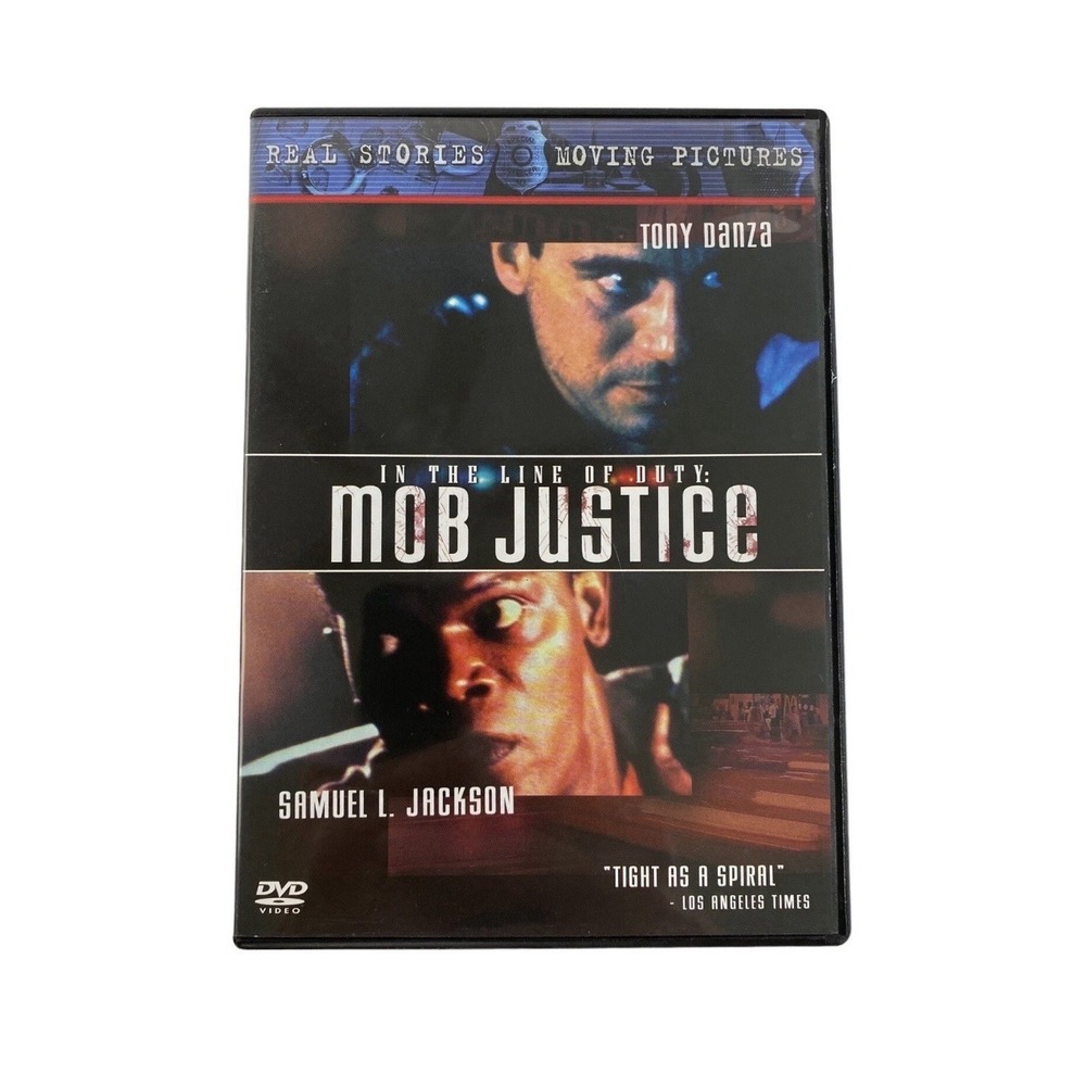 Mob Justice (DVD, 2003) Action, Mystery, Tony Danza, Samuel L. Jackson
